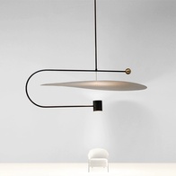 Светильник подвесной, черный, Orvexa, металл, 45*38 см, LED