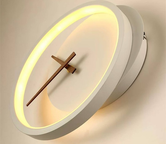 Настенный светильник, Бра, FRED 27*25, песочно-белый, металл, LED.