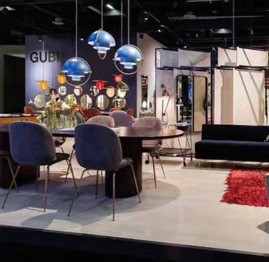 Светильник синий Alveora, металл, 28*31 см, Е27