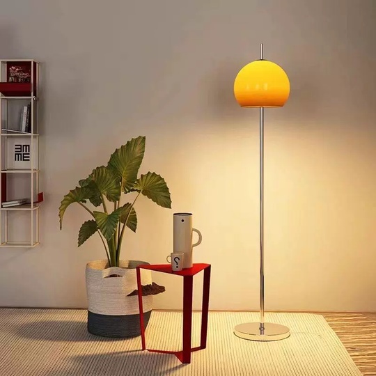Торшер хром Alvoro, 30*30*160 см, светодиодный, Е27, металл, 12 Вт
