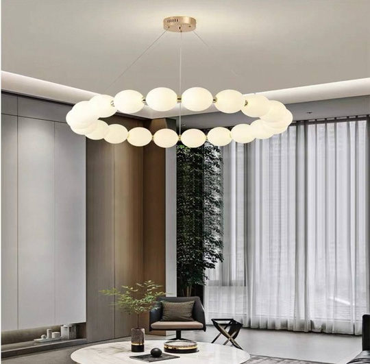 Светильник подвесной медный Uvloxi, медь, 33*8 см, светодиодная, LED