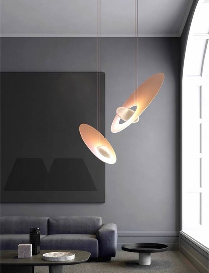 Светильник белый Eladrix, металл, 40*150 см, LED