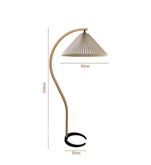 Напольный светильник бежевый LANCOU, E27, 5 Вт