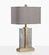 Настольная лампа серого цвета 38*63 см, My Interno Kingston