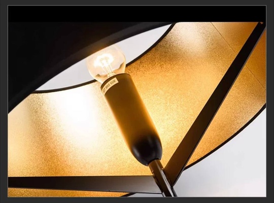 Настольная лампа AUSTEN 24*40, черный, металл, Е27.