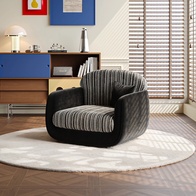 Кресло черное Pansuo Nordic 90*78*78 см, универсальное - в стиле минимализма