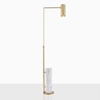 Торшер бронза Elivra, 40*160 см, LED, Е27, металл мрамор, 14 Вт