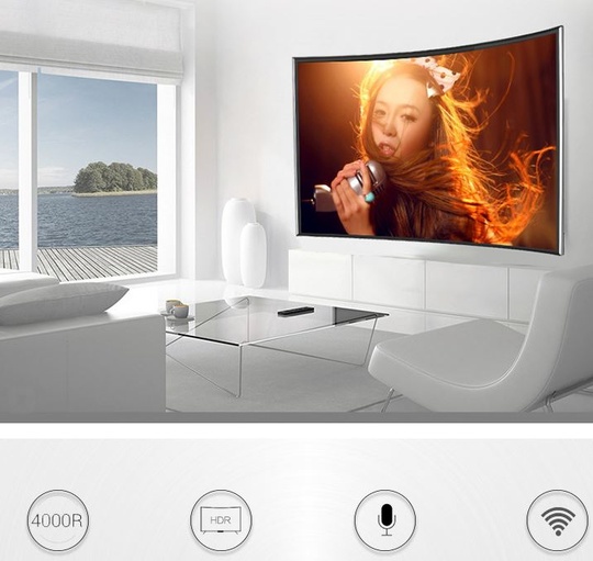 Телевизор Curved 4K Ace 65" Black