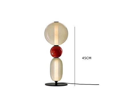 Лампа настольная светодиодная стеклянная PERLINE, 18*45 см