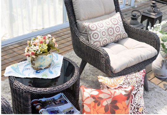 Комплект кресл из ротанга Сaneline