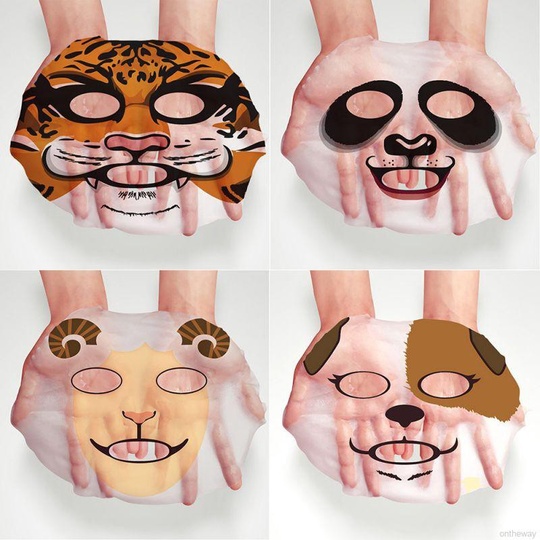 Маска для лица Animal face panda