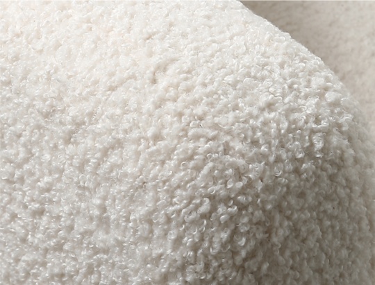 Кресло мягкое белого цвета ROSE, 89х81х87