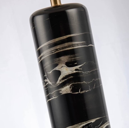 Настольная лампа SOFITO 68*38, античная бронза, мрамор.