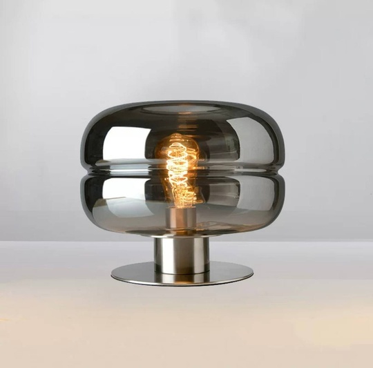 Настольная лампа LYO 28*30, дымчатый пепел