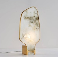 Настольная лампа DULCE 20*35, белый, мрамор