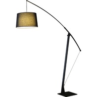 Напольный светильник черный Odeon Light, E27, 10 Вт