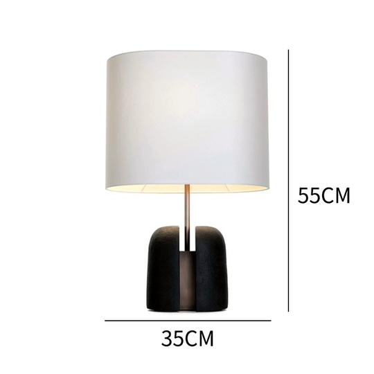 Настольная лампа NICOLA 35*55, бронза, смола