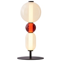 Лампа настольная светодиодная стеклянная PERLINE, 18*45 см