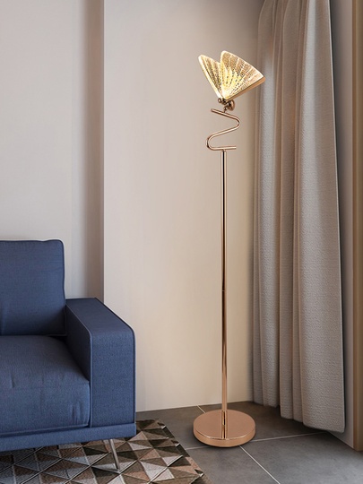 Напольный светильник бабочка BUTTERFLY, Прозрачный, LED, 6 Вт