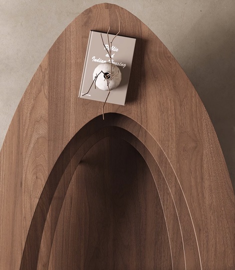 Итальянский дизайнерский журнальный стол Buteo, в средневековом стиле, 150х84х33 см