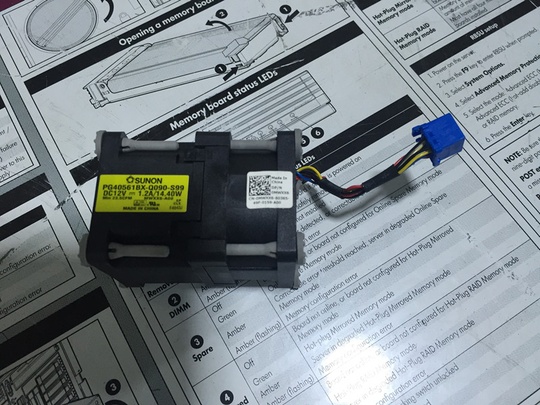 Вентилятор Dell 79WM9 Poweredge R430