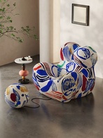 Дизайнерское кресло с мячиком Serie Up Mix, смешанный цвет, 105х117х95 см