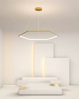 Люстра подвесная, медь, ПММА, OREO 150*120 металл, LED.