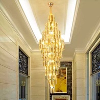 Люстра подвесная, золото, кристалл, FLASH 50*135 металл, E14.