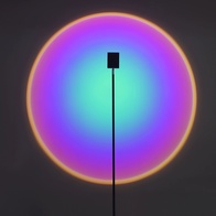 Торшер черный Elariv, 15*15*180 см, LED, металл, 10 Вт