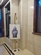 Торшер белый бронза Alqora, 50*170 см, LED, Е27, мрамор, 24 Вт