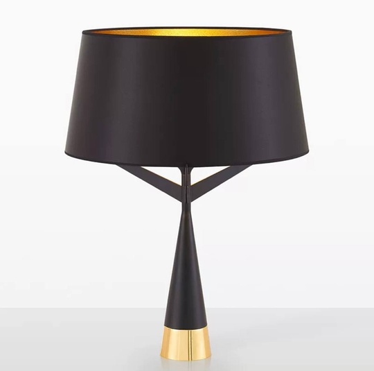 Настольная лампа AUSTEN 24*40, черный, металл, Е27.