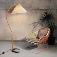 Торшер дуб Aelthar, 50*50*150 см, светодиодный, Е27, дерево, 10 вт