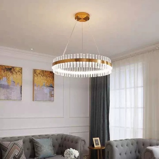 Люстра подвесная, медный, стекло, DECORATIVE 60*18, металл, LED.