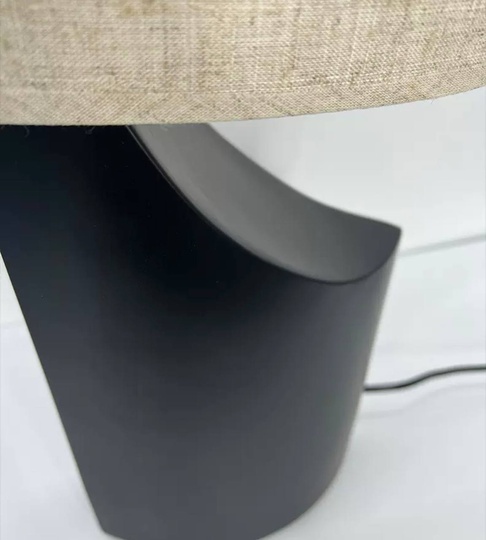 Настольная лампа STEM 13*52, черная, металл