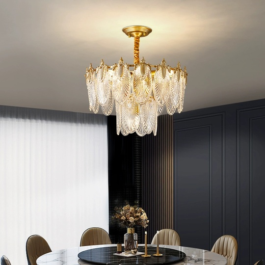 Люстра подвесная, медный, стекло, AUTOP 50*36, металл, E14.