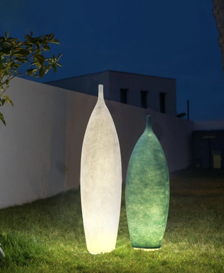 Торшер зеленый в виде сосуда Artdesign, LED, 32*92 см, светодиодный - торшеры зеленые напольные