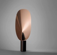 Настольная лампа SHEET 61*27, розовое золото, нержавеющая сталь