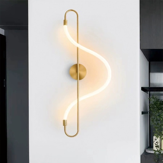 Настенный светильник NATERA, Бра, 30*100, медь, металл, LED.