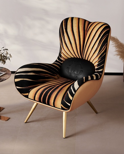 Кресло McKinley Milk Velvet Design, 82*104*92 см, ткань, не раскладное - итальянский стиль