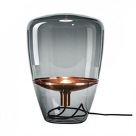 Настольная лампа стекло MALONT, дымчатый, 30*40 см, светодиодная, E27