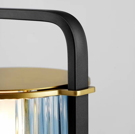 Настольная лампа OPOLLO 20*42, античная бронза, черный, металл