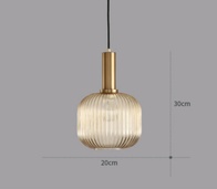 Светильник плафон коньяк SKU14