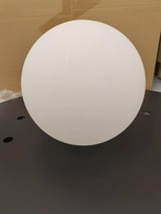 Плафон белый матовый для торшера - NIM, диаметр 25 см, стекло