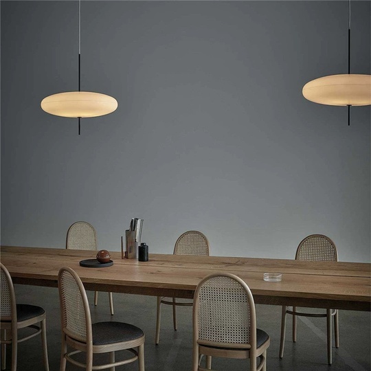 Светильник белый, Epivora, металл, стекло, 50*54 см, Е27