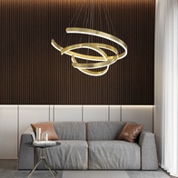 Люстра подвесная, медь, ПММА, RUBY 60*80*100 металл, LED.