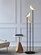 Напольный светильник птицы Golden Bird, LED, 30 Вт