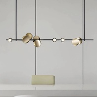 Люстра черная Love, металл, 200*100 см, светодиодная, LED