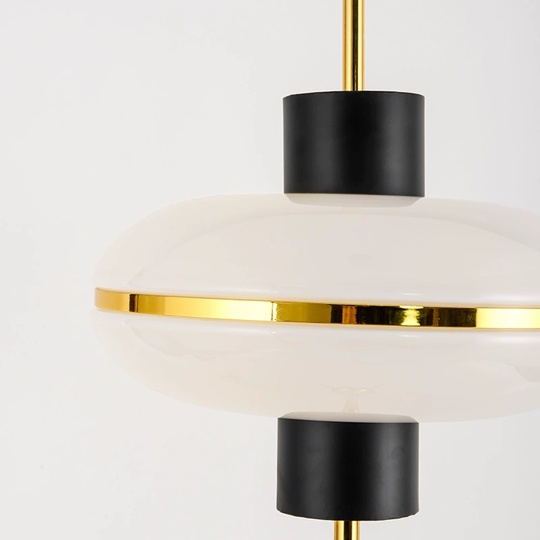 Торшер золото, белый, Modern, 45*45*165 см, LED, металл, 10 Вт