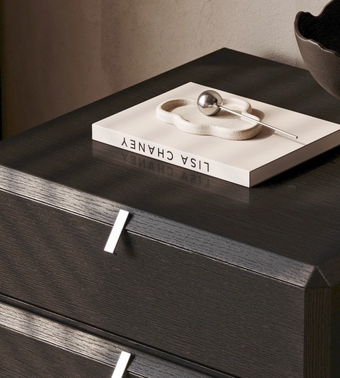 Тумбочка прикроватная, крутящиеся ящики, 3 ящ., 50х40х48 см