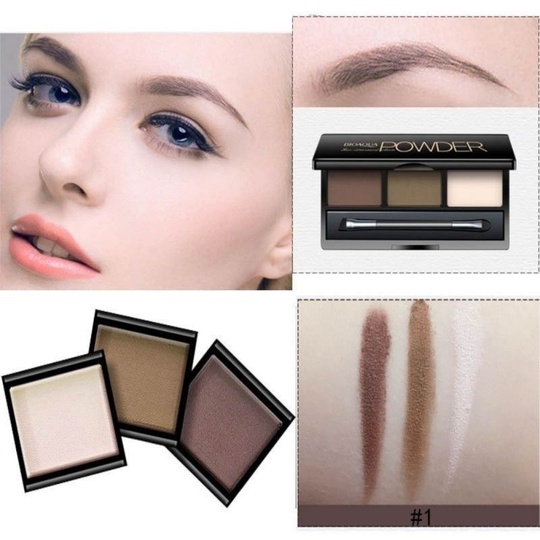 Тени для коррекции бровей Bioaqua Powder